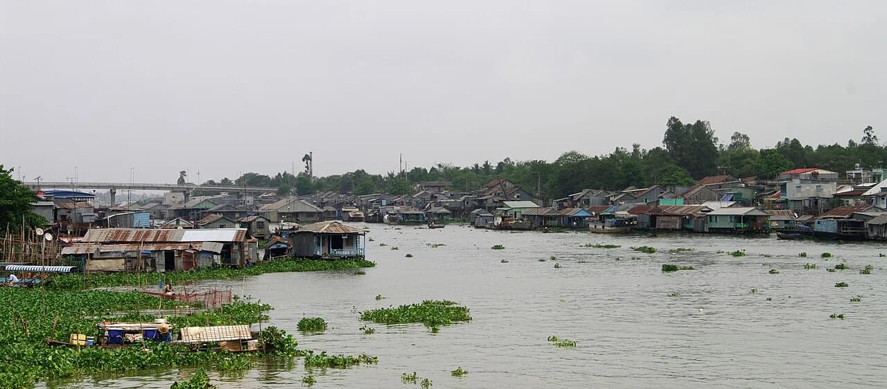 Chau Doc river