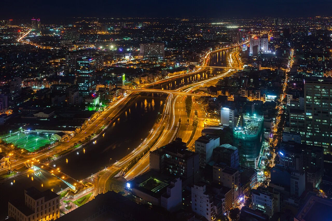 Ho Chi Minh City night