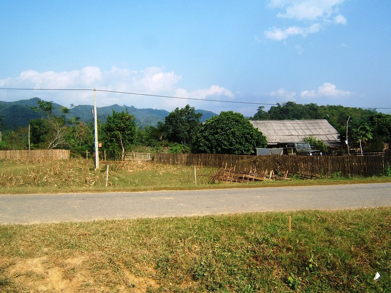 QL279 near Lien Hiep, Bac Quang, Ha Giang, Vietnam
